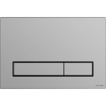 Кнопка CERSANIT BLICK для LINK PRO/VECTOR/LINK/HI-TEC пластик хром матовый