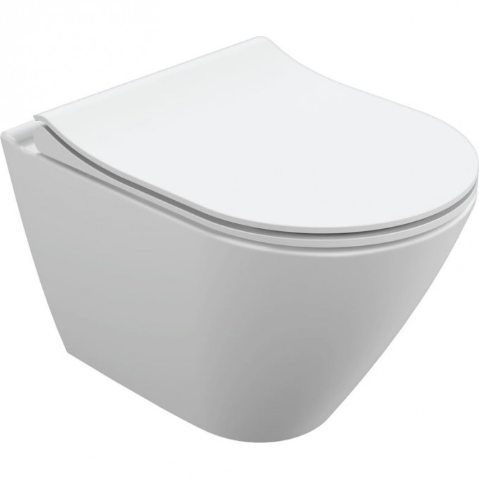 Подвесной унитаз CERSANIT CITY SMART CLEAN ON DPL EO slim LP 64822 Подвесной унитаз CERSANIT CITY SMART CLEAN ON DPL EO slim LP 64822