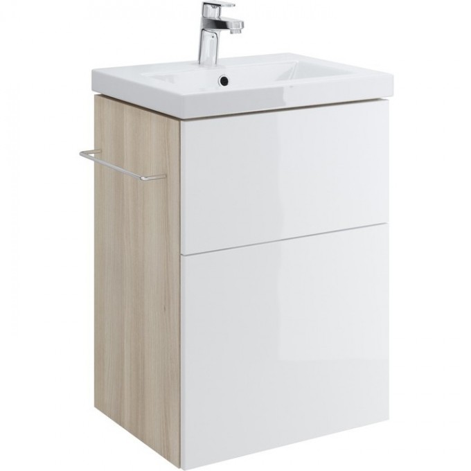 Тумба CERSANIT SMART 50 под раковину подвесная для COMO 50 белый B-SU-SMA-CO50/Wh Тумба CERSANIT SMART 50 под раковину подвесная для COMO 50 белый B-SU-SMA-CO50/Wh